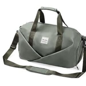 Large shuffle grayish with a hint of green like new